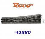 42580 Roco RocoLine 2,1 mm s gumovým podložím výhybka 10° levá 10,8°