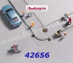 42656 Auhagen Kerbs with gutters H0/TT