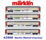 42906 Märklin Set of 4 passenger cars 