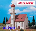 43709 (3709) Vollmer Church  "St.Andrew", H0