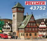 43752 Vollmer Fire engine house, H0