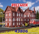 43806 Vollmer Railman`s house with roofridge, H0