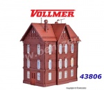 43806 Vollmer Railman`s house with roofridge, H0