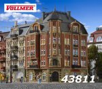 43811 (3811) Vollmer  Rohový dům "Schlossallee 1", H0
