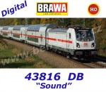 43816 Brawa Elektrická lokomotiva řady 147.5 TRAXX, DB - Zvuk