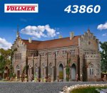 43860 (3860) Vollmer Monestry with graveyard and accessories , H0