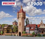 43900 (3900) Vollmer Městská věž "Rothenburg", H0