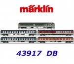 43917 Märklin Set 5 rychlíkových vozů Swiss Express D 370,  DB