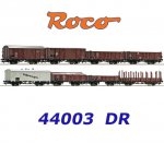 44003 8 piece goods wagon set of the DRG