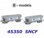 45.350 B-models Set 2 silovagonů "Coopagri Bretagne", SNCF - Set A