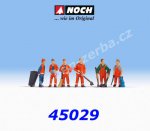 45029 Noch City cleaning, 6 Figures + accessories, TT