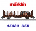 45080 Marklin Stake car type TF loaded with two VW T1 "Bulli"  FAXE Brewery of the DSB