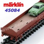 45084 Märklin Set of 2 cars Type Oms loaded with 4 cars Saab, SJ