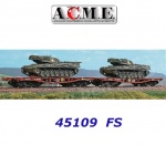 45109 A.C.M.E. ACME  Set 2 plošinových vozů řady Rlmmp-t s nákladem 2 tanků Leopard, FS