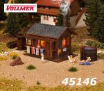 45146 Vollmer Sauna with Interior and Lighting, H0