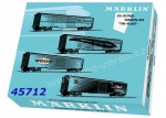 45712 Marklin Set 4 amerických nákladních vagonů 