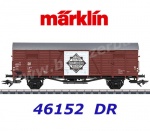46152 Marklin Uzavřený nákladní vůz řady Gbkl 238 Gl "Stern Radio of Sonneberg", DR