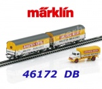 46172  Marklin "Holsten" Beer Refrigerator Car Set of the DB