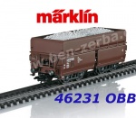 46231 Marklin Set 3 výsypných vozů Fad s nákladem, OBB