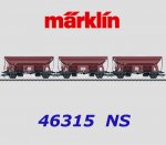 46315 Märklin Set with 3 Dump Cars, NS