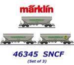 46345 Marklin  Set of 3 Hopper Cars 