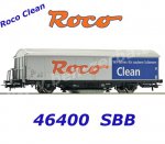 46400 Roco Cleaning wagon "Roco Clean" - SBB