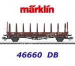 46660 Marklin Klanicový vůz s nízkými postranicemi řady Rms 31, DB
