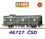 46727 Brawa Service wagon Pwi-29 of the CSD
