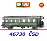 46730 Brawa Passenger wagon Ci-29 of the CSD