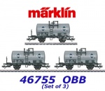 46755 Marklin Set of 3 tank cars 