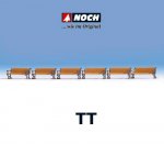 46849 Noch Benches, 6 pcs,  TT