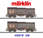 46876 Marklin Flat Car Set with Telescoping Covers of the DB