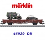46929 Marklin Klanicový vůz řady Kbs 443 . Verze  pro transport vojenských vozidel, DB