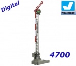 4700 Viessmann H0 Digital semaphore home signal, single-arm, Hp0, Hp1