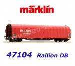 47104 Marklin  Sliding tarpaulin wagon Rils 652, Railion DB