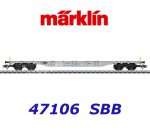 47106 Marklin  Container Transport Car Sgnss SBB Cargo