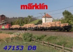 47153 Marklin Set 3 klanicových vozů řady  684 s nákladem dřeva, DB