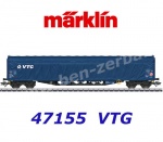 47155 Marklin Vůz se shrnovací plachtou řady Rilns "VTG", AAE Cargo