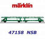 47158 Marklin Dvojitý autotransportér řady Laaeks, Motortransport AS, NSB