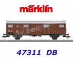 47311 Märklin Nákladní vůz se stěnami z vlnitého ocelového plechu řady Gbs 256, DB