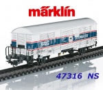 47316 Marklin Set 3 uzavřených nákladních vozů řady Gbs 