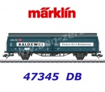47345 Marklin Nákladní vůz s posuvnými stěnami řady Hbils 299 "Kaldewei" , DB