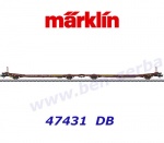 47431 Marklin 2  spojené plošinové vozy řady Laads 800B, Transwaggon, DB