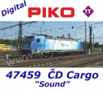 47459 Piko TT Elektrická lokomotiva TRAXX 3 řady 388, ČD Cargo - Zvuk