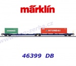 47474 Marklin Dvojitý kontejnerový vůz řady Sdggmrss S269 se 2 kontejnery,  VTG.