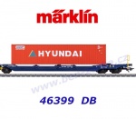 47474 Marklin Dvojitý kontejnerový vůz řady Sdggmrss S269 se 2 kontejnery,  VTG.
