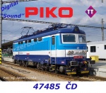 47485 Piko TT Elektrická lokomotiva řady 242 "Plecháč" , ČD - Zvuk