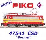 47541 Piko TT Elektrická lokomotiva řady S499.1 "Laminátka", ČSD - Zvuk