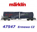 47547 Märklin Cisternový vůz řady Zacns, Pannonia Ethanol,  Ermewa CZ