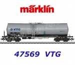 47569 Marklin Cisternový vůz na chemikálie, VTG